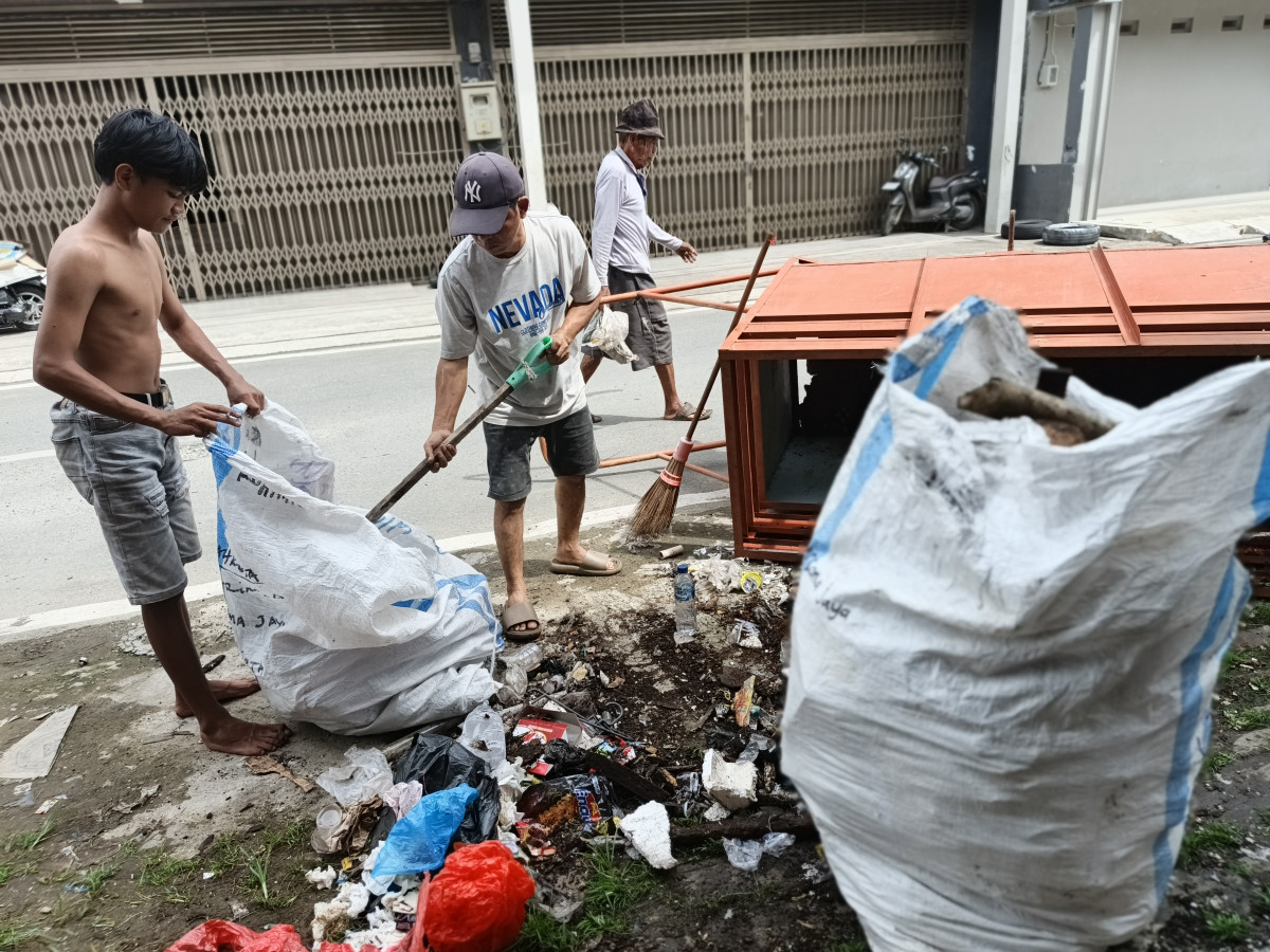 Jalan Niaga Baru kelurahan Pasar Pagi