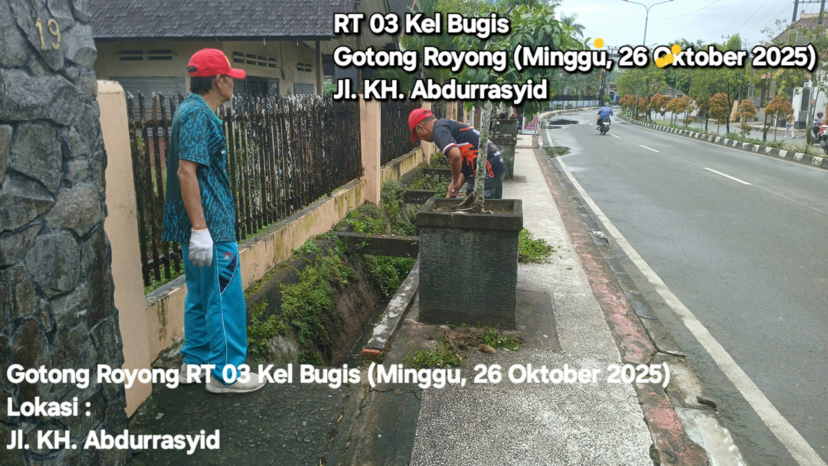 Gotong Royong RT 03 Kel Bugis