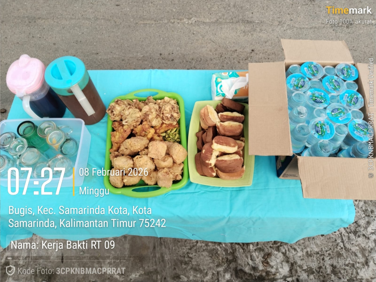 Kerja Bakti RT 09, jln.Milono & Jln.WR Supratman