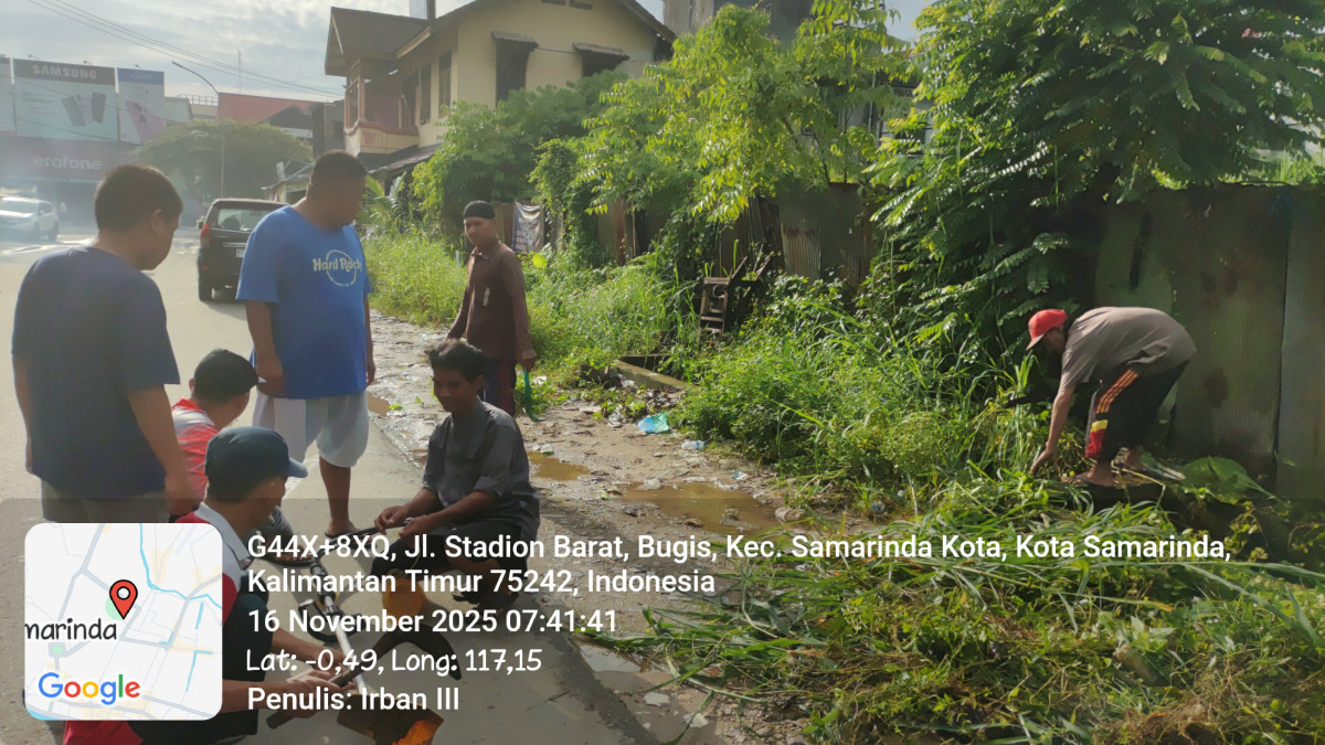 Gorong Royong RT. 16 Kel. Bugis