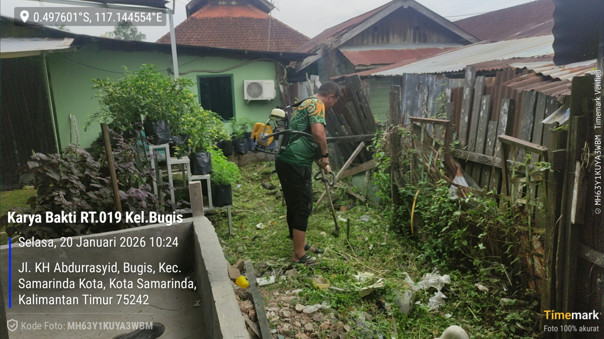 Kerja bakti/Gotong Royong
