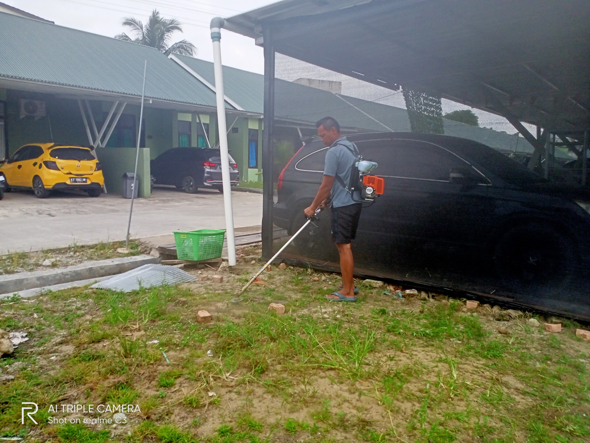 kerja bakti di RT 34