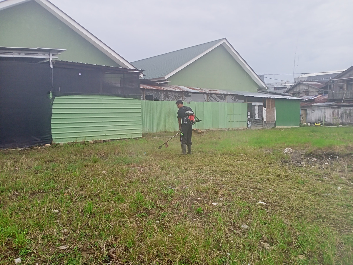 Kerja Bakti di RT 34 Kel. SPL Kec Samkot