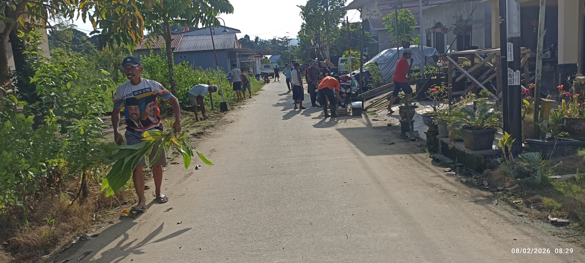 Kegiatan gotong royong bln Februari 2026