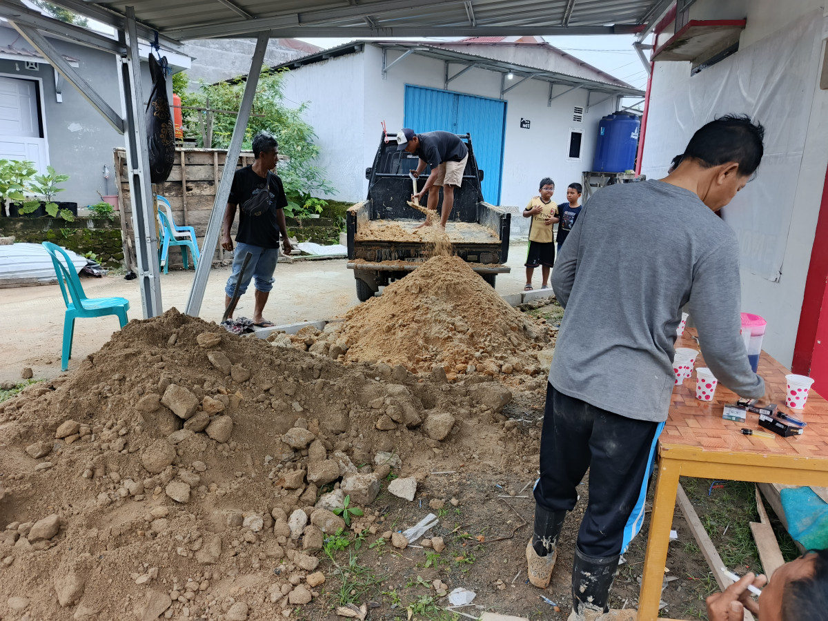 Kegiatan rutin gotong royong bulanan
