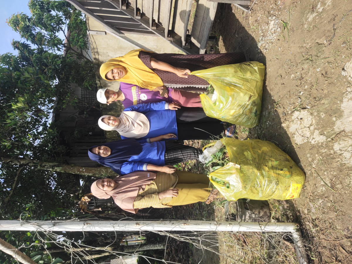 Gotong royong anggota dawis sehati