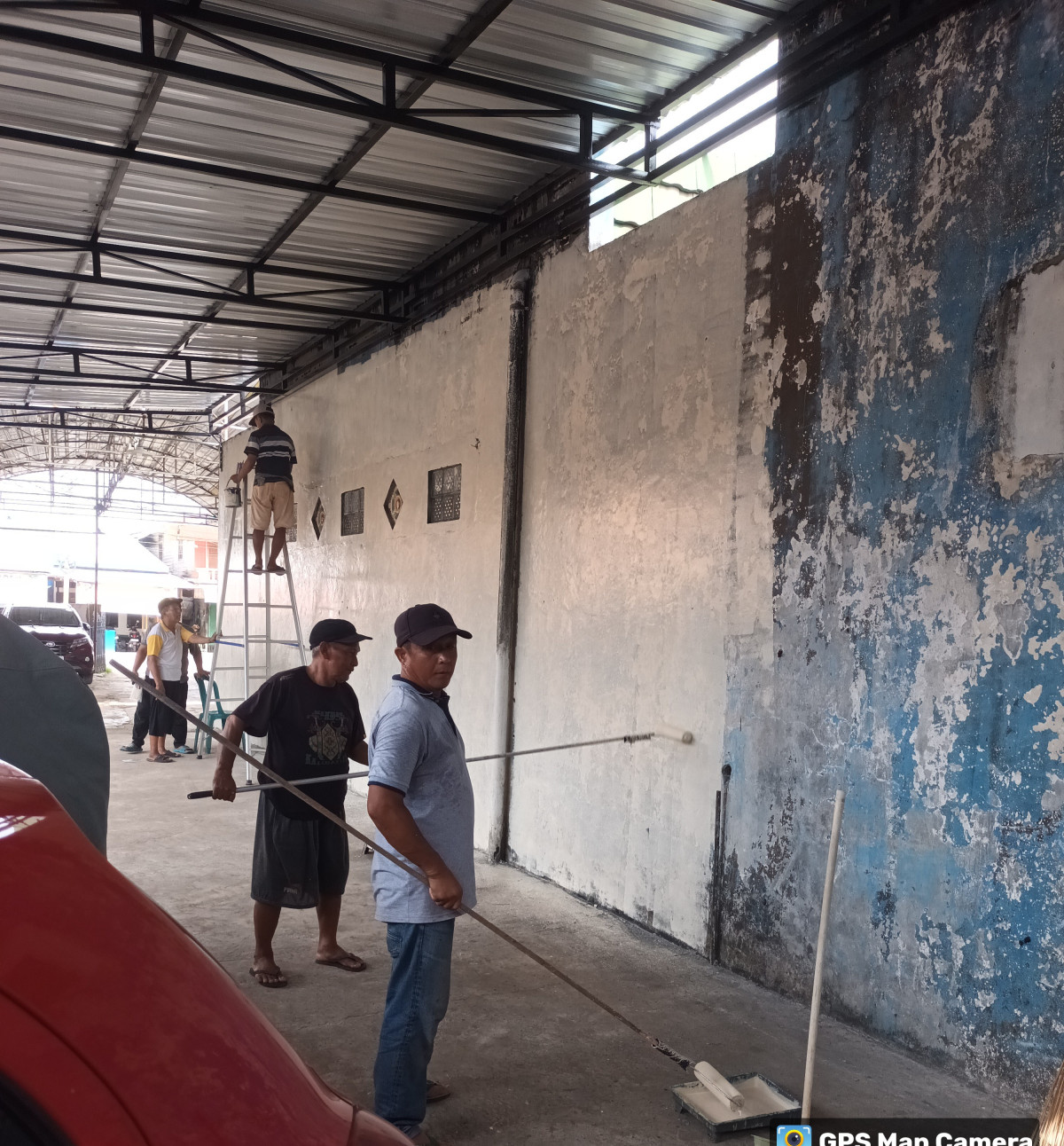 Kerja bakti pengenalan langgar Al Amin RT.14