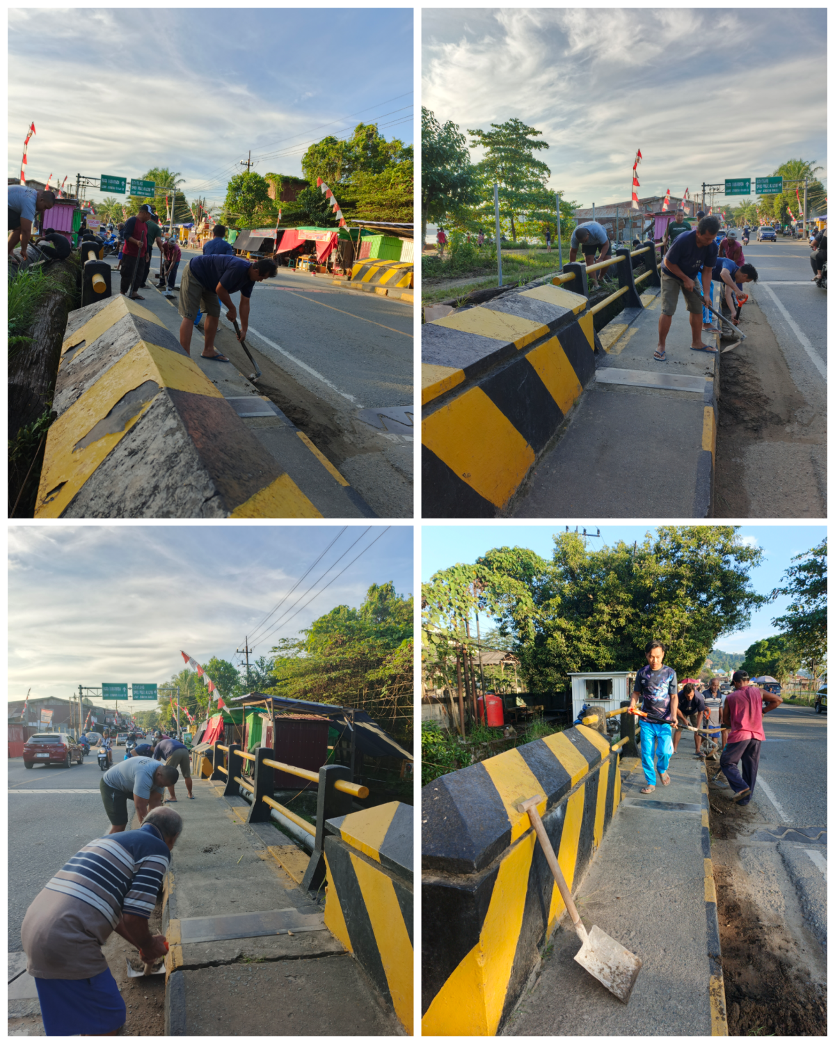 Kerja bakti warga rt 18