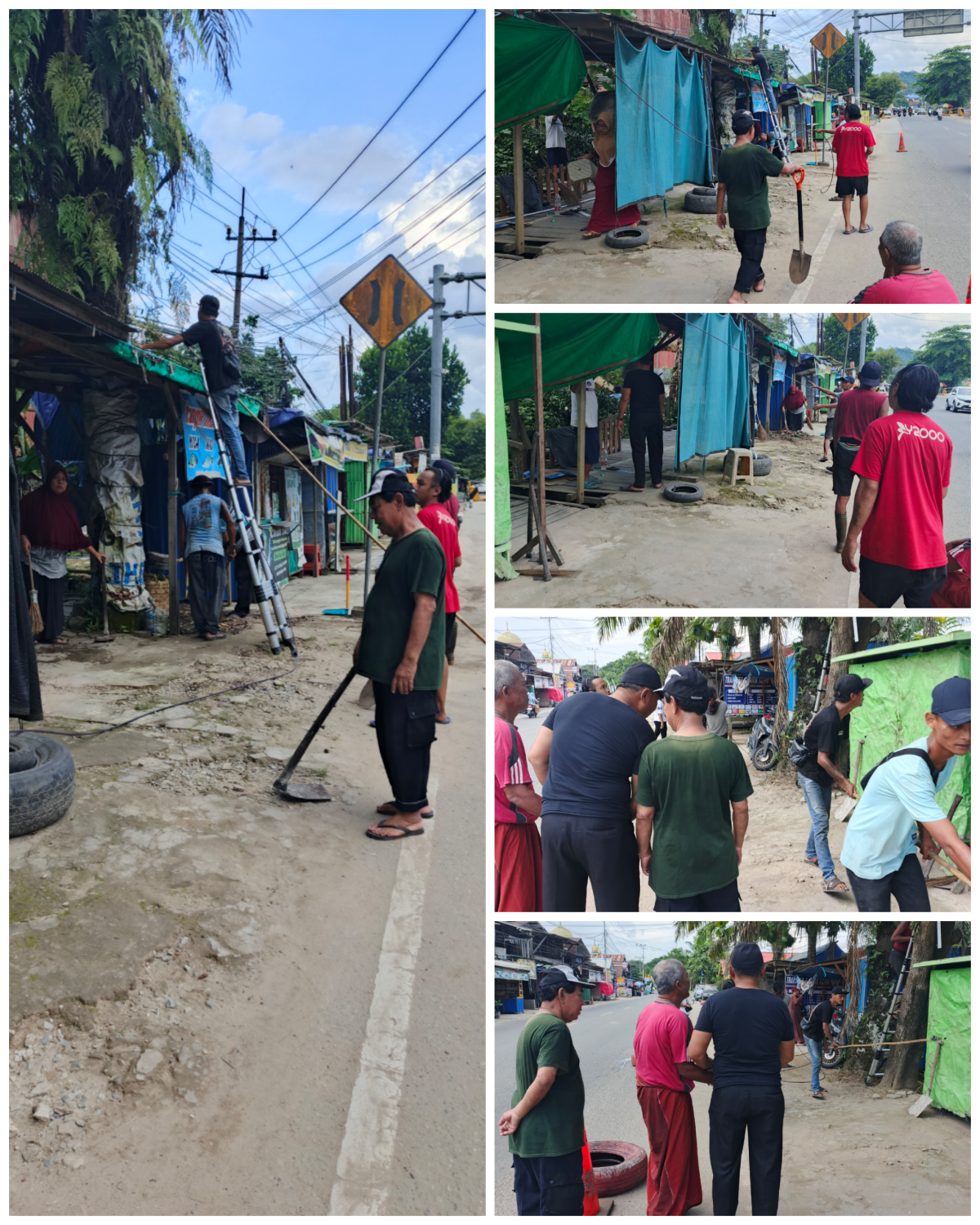 Kerja bakti warga rt 18