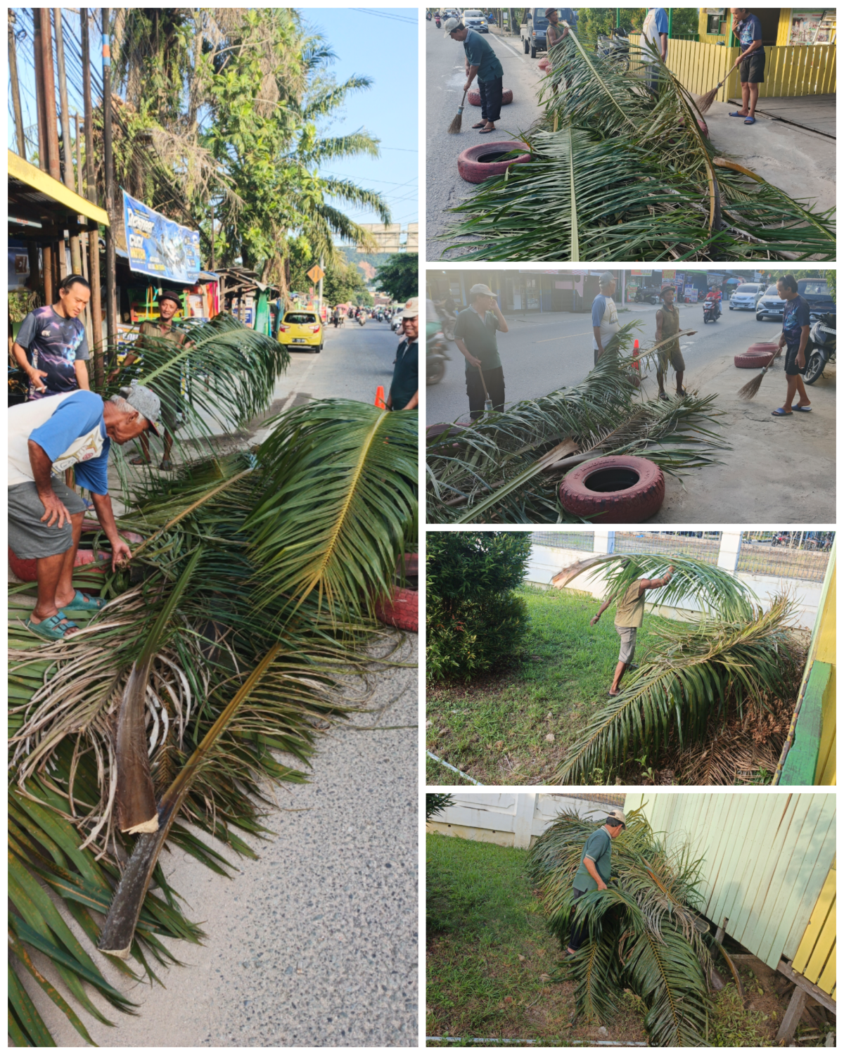 Kerja bakti warga rt 18