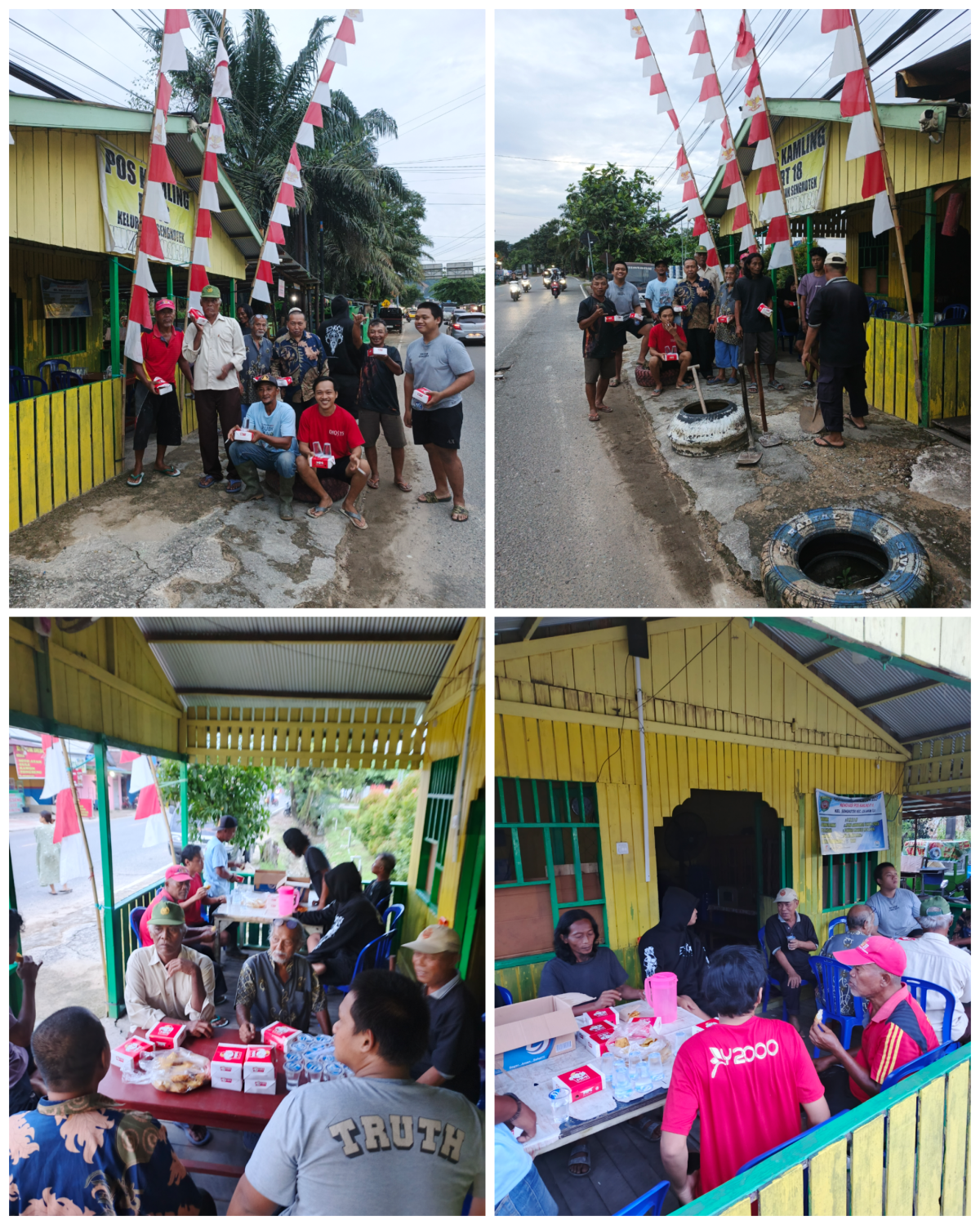 Kerja bakti warga rt 18
