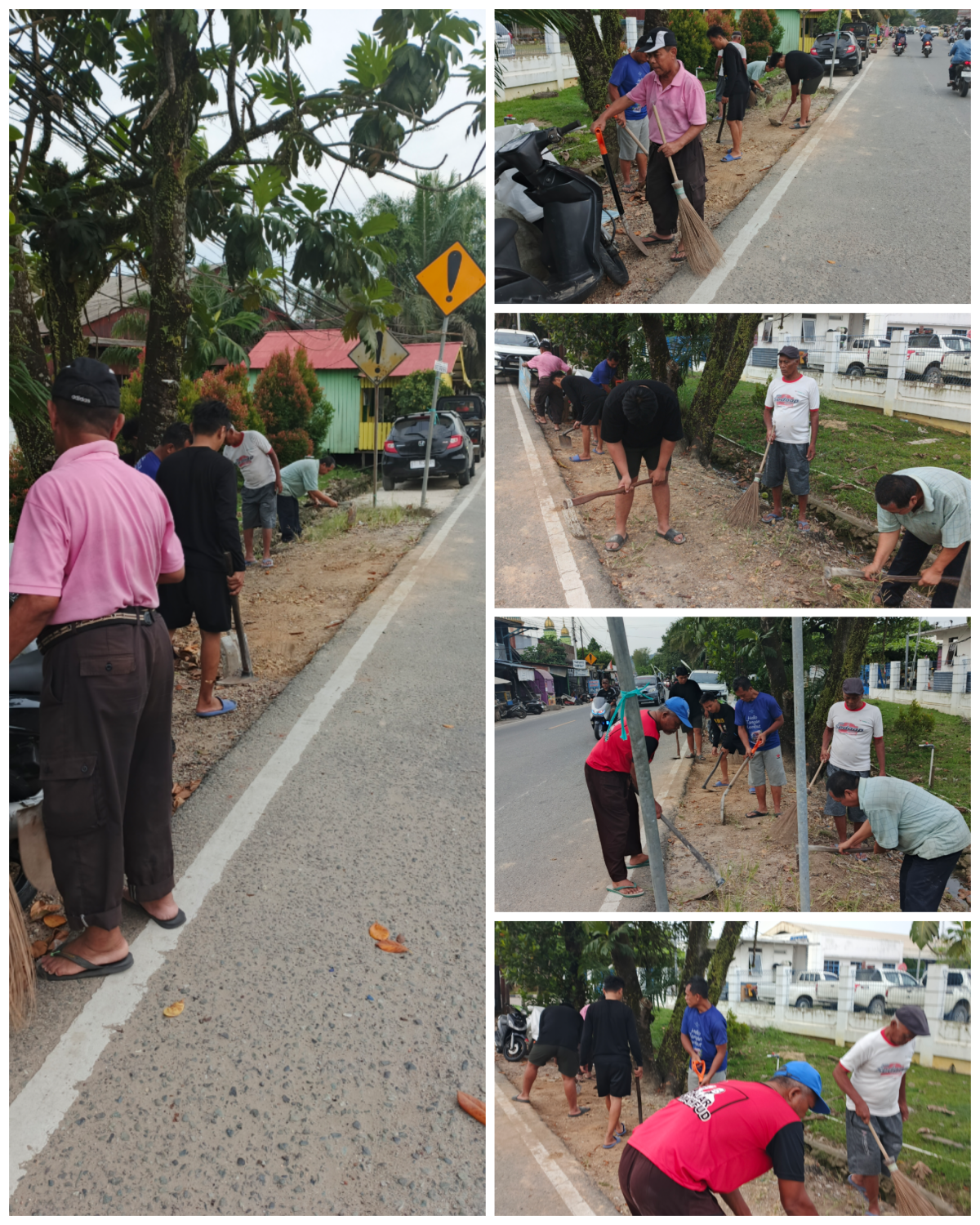 Kerja bakti warga rt 18