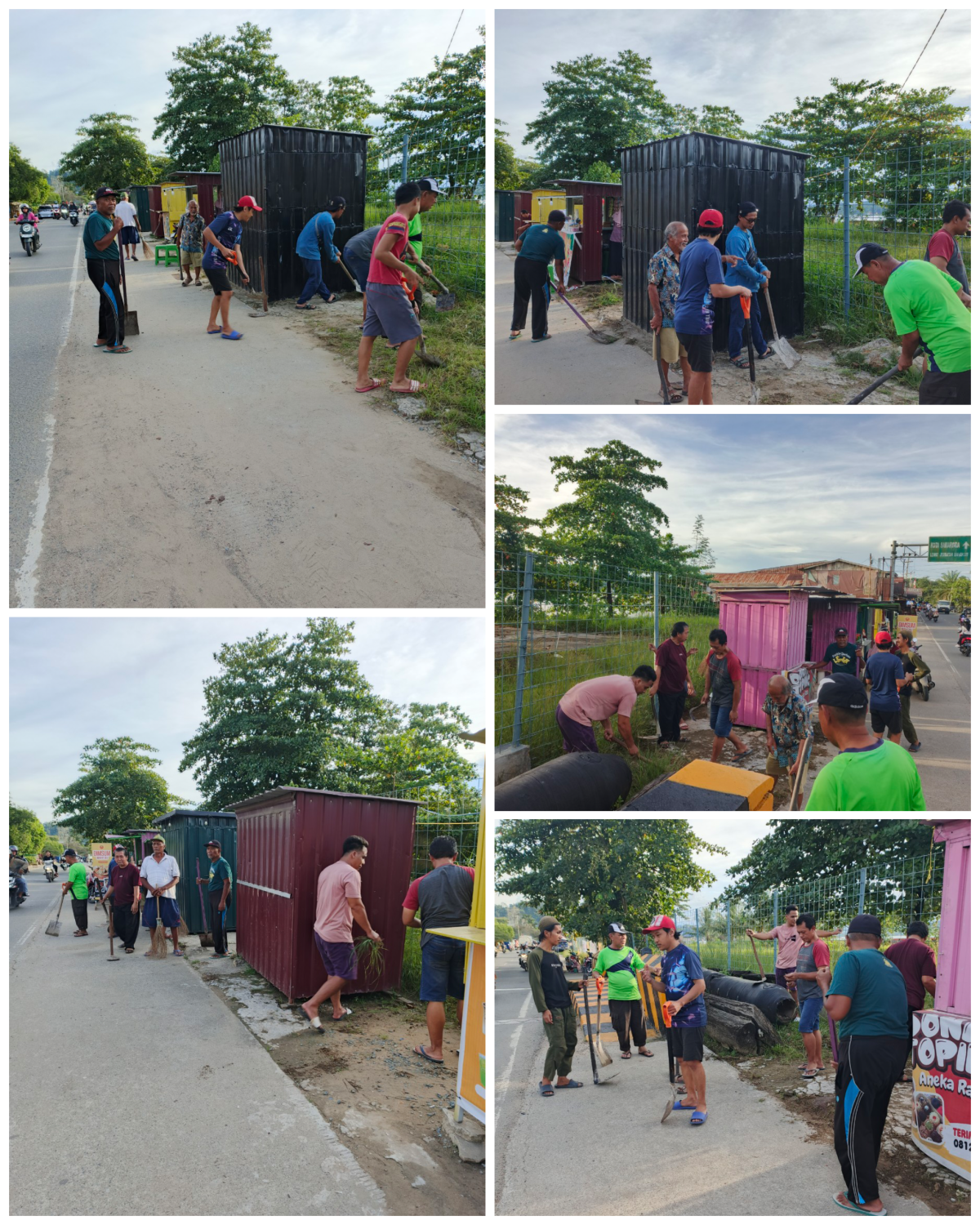 Kerja bakti warga